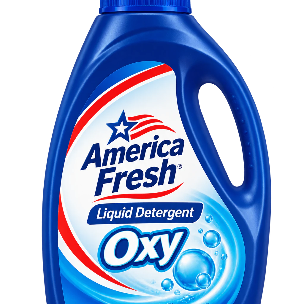 America Fresh Liquid Detergent Oxy 1 L