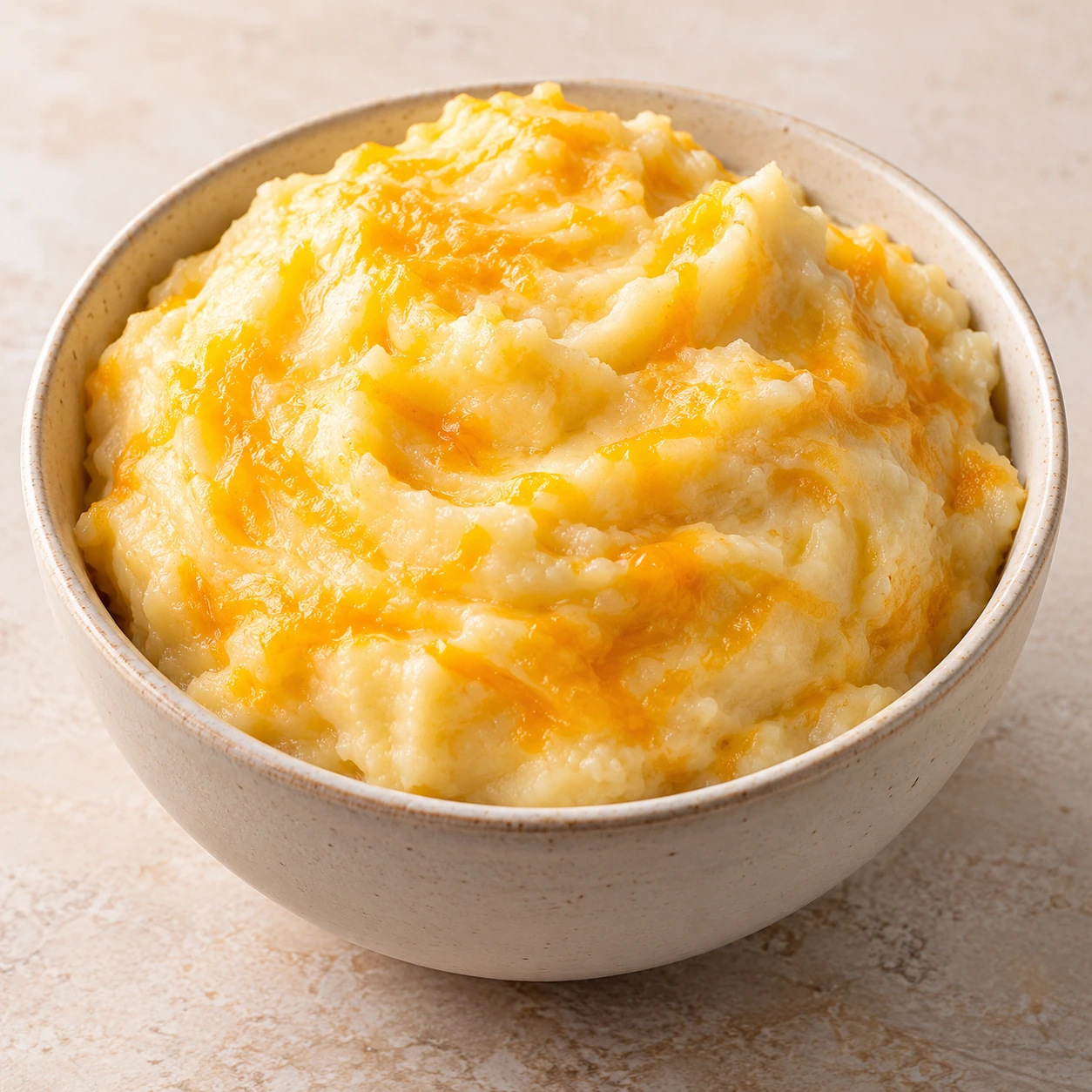 Cheesy Mash Potatoes