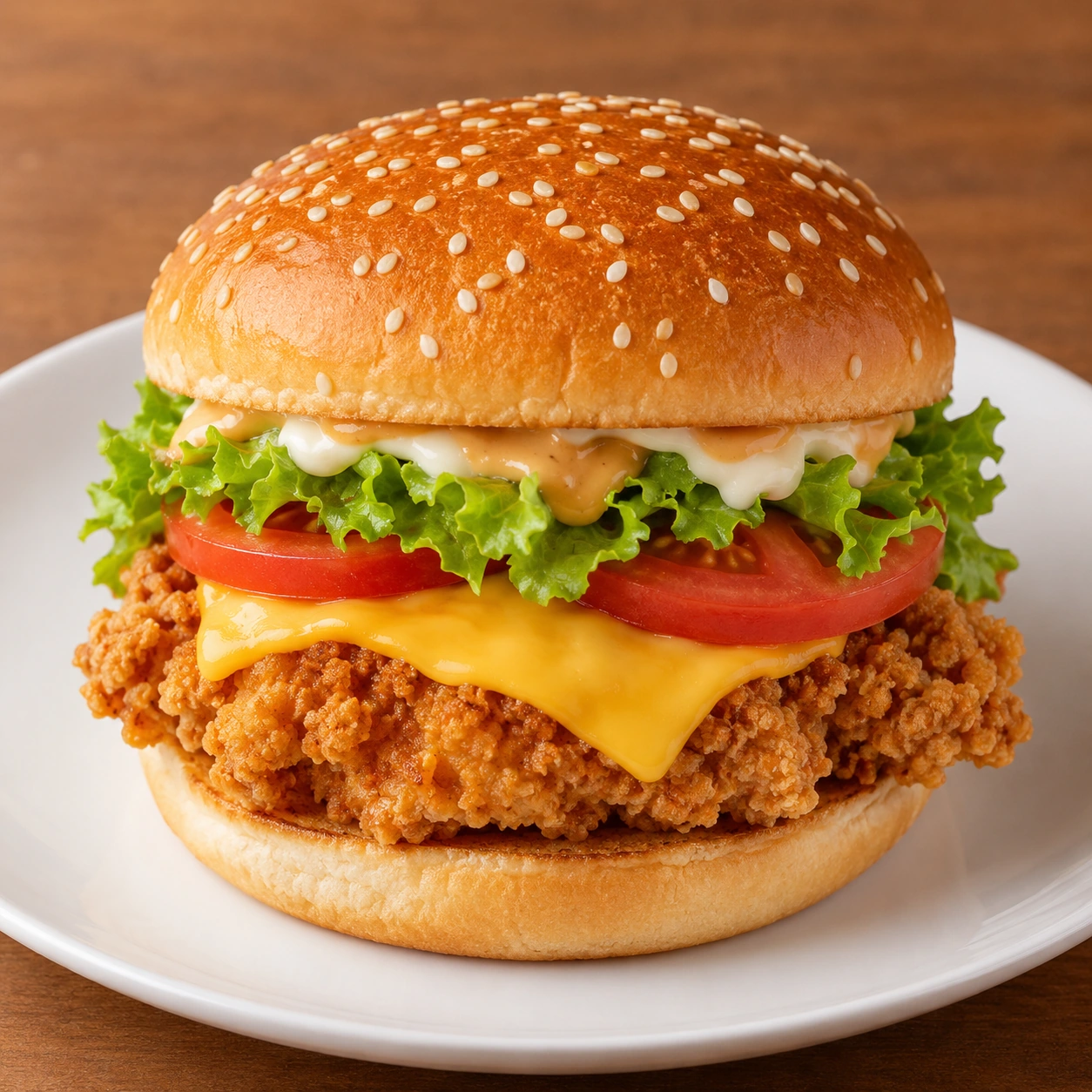 Crispy Chicken Burger