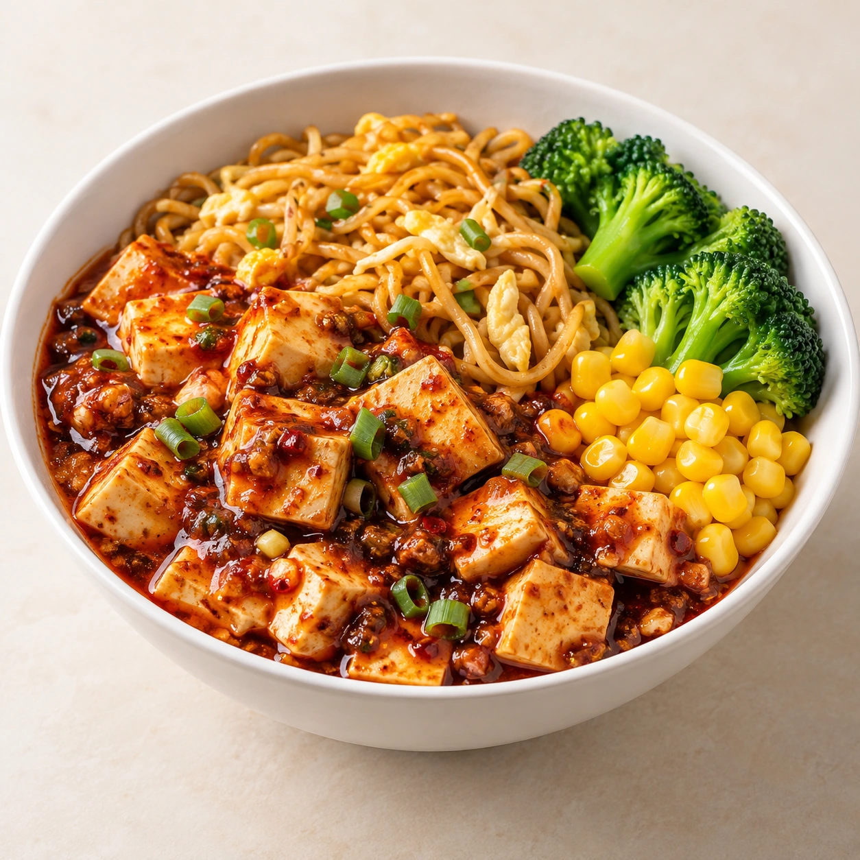 Mapo Tofu Noodle Bowl