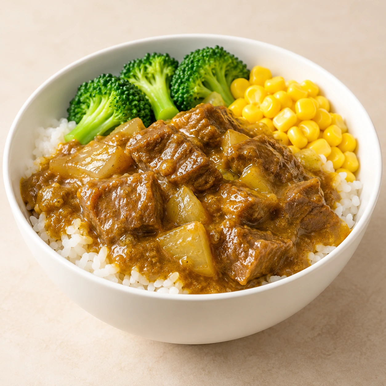 Curry Beef Rice Bowl