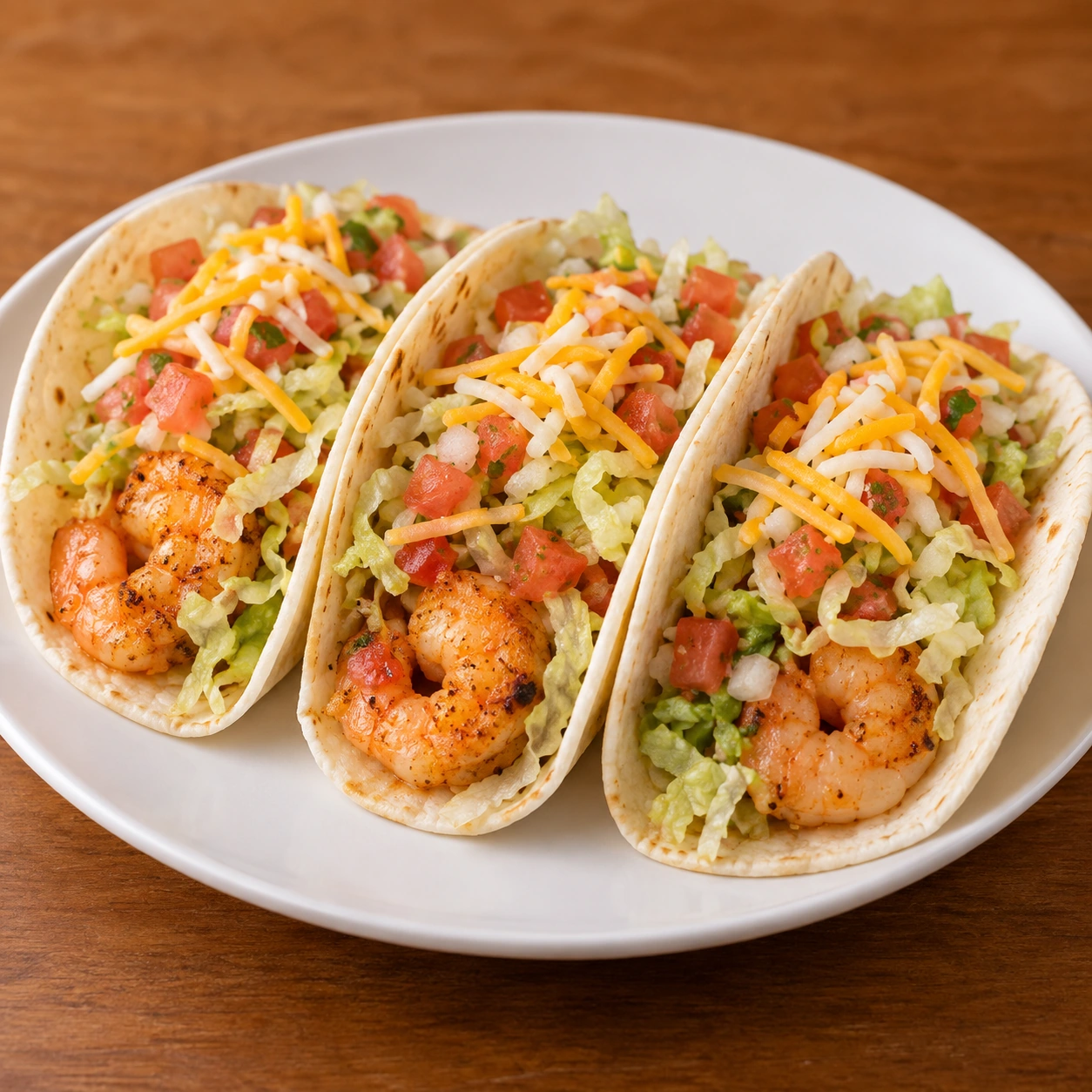3 Shrimp Tacos
