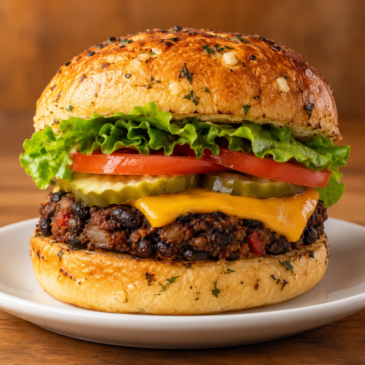 Vegan Black Bean Burger