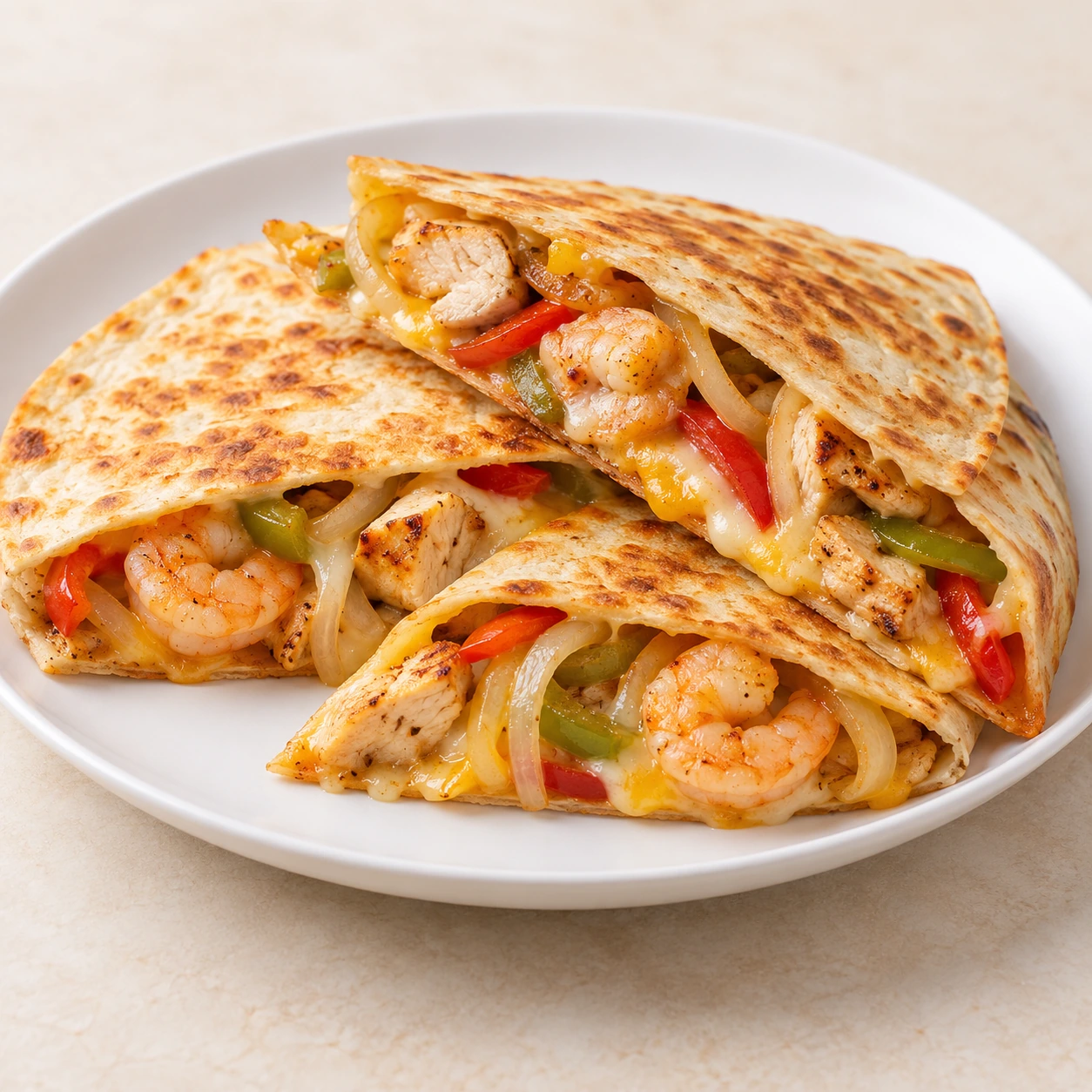 Chicken & Shrimp Quesadilla