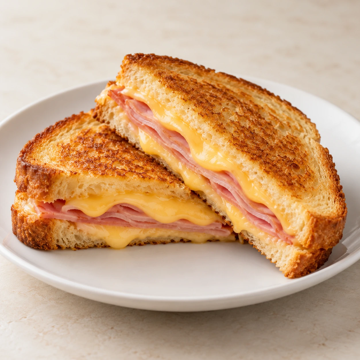 Grilled Ham and Cheese