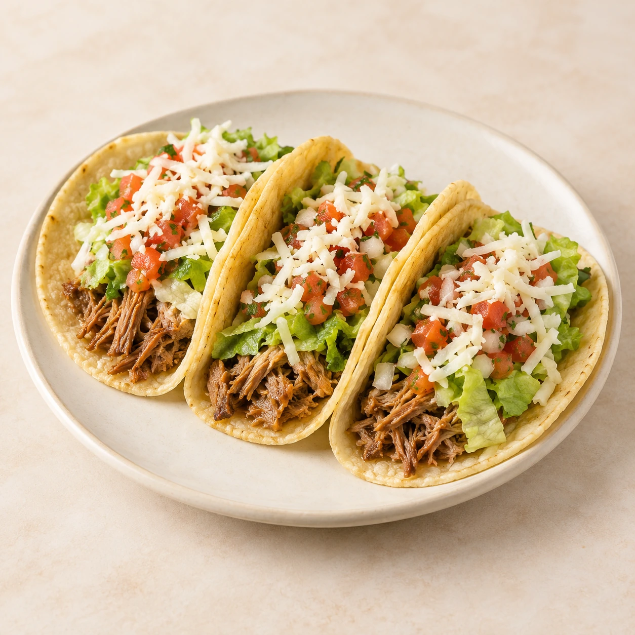 3 Pork Tacos