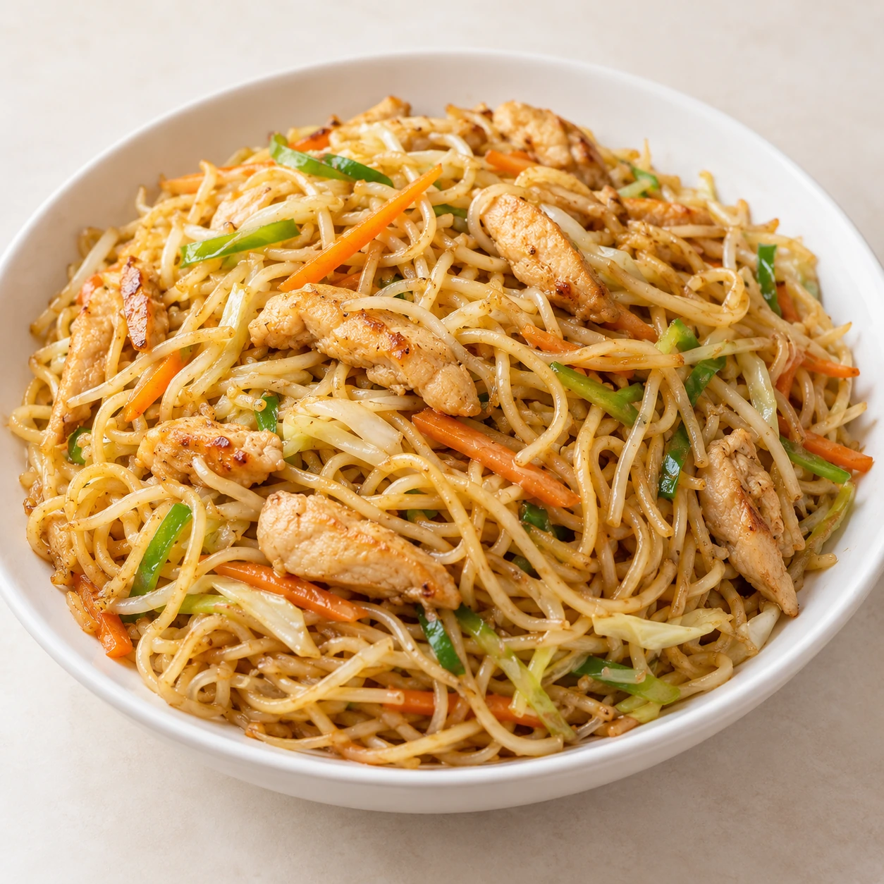 Hakka Noodles Chicken