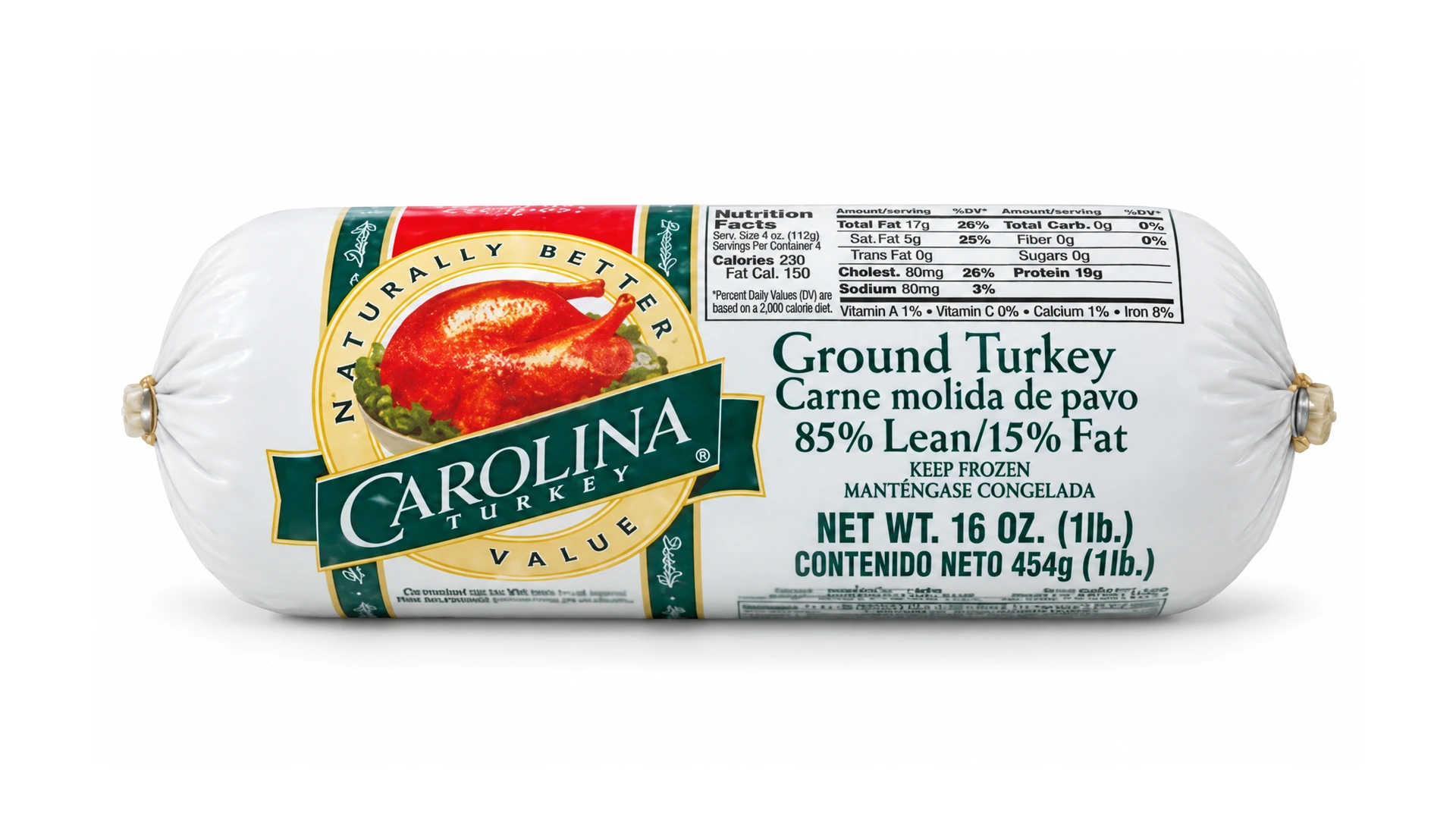 Carolina Ground Turkey 16oz