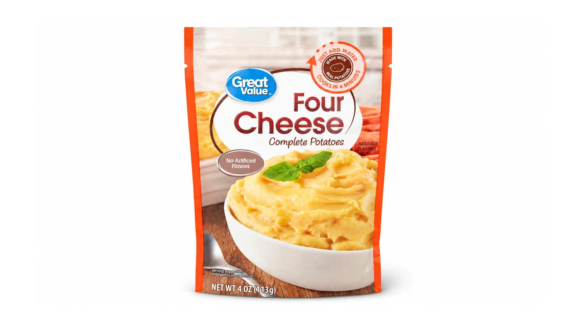 Great Value Baked Four Cheese Potatoes