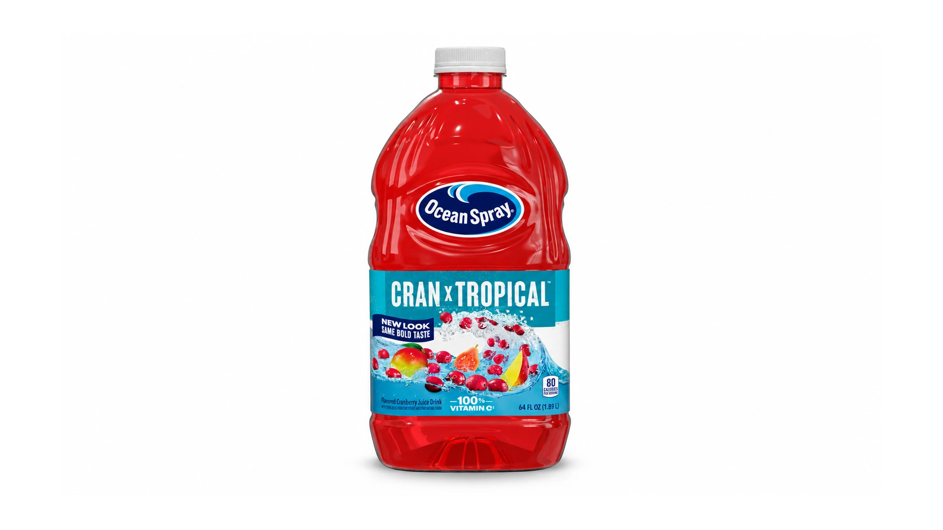O/S Cran X Tropical 64 Oz