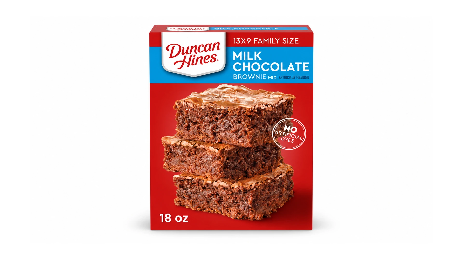 Duncan Hines Milk Choco Brownie 510g