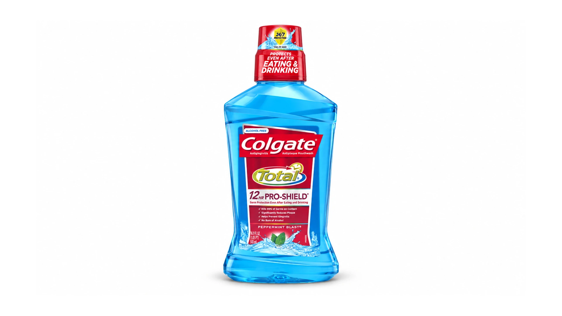 Colgate M/Wash P/Mint (500ml)