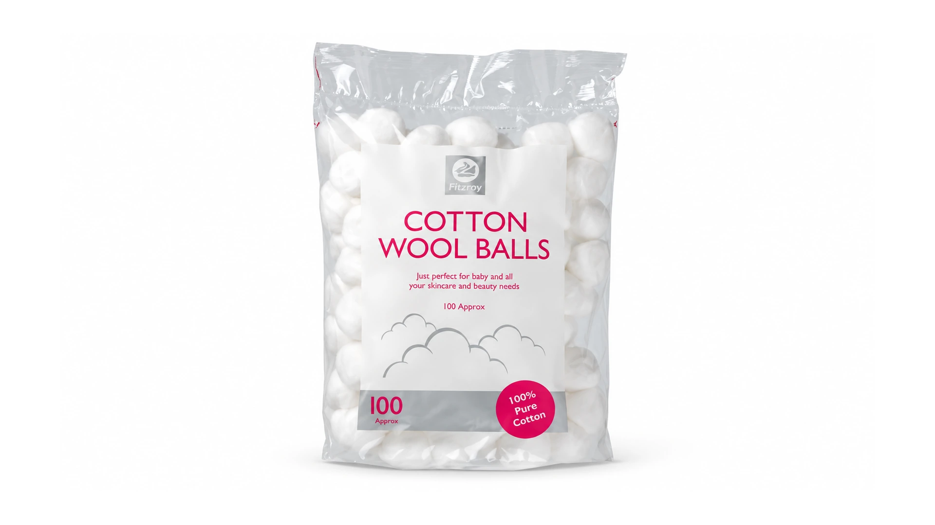 Fitzroy Cotton Ball 100ct