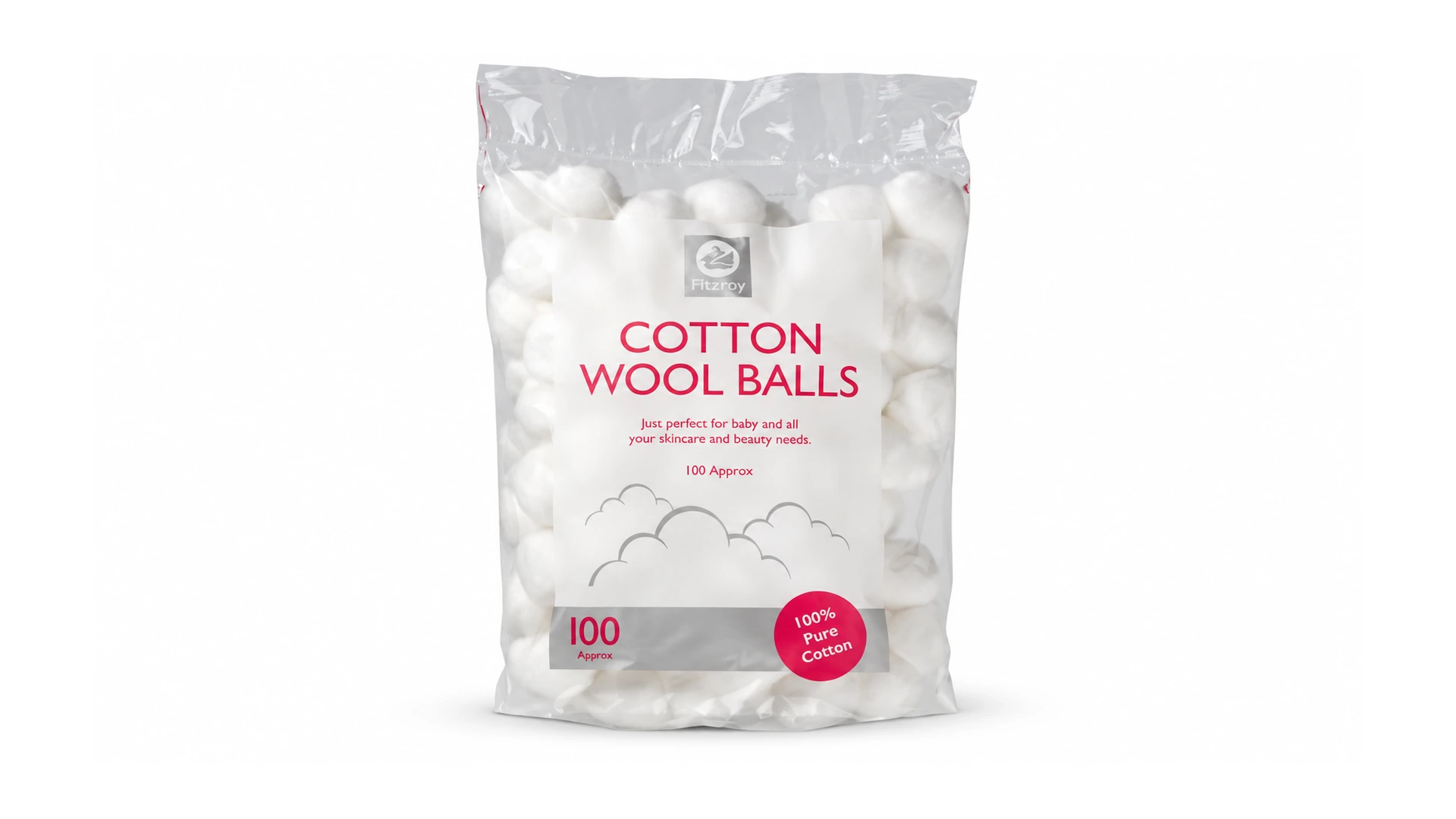 Fitzroy Cotton Ball 100ct