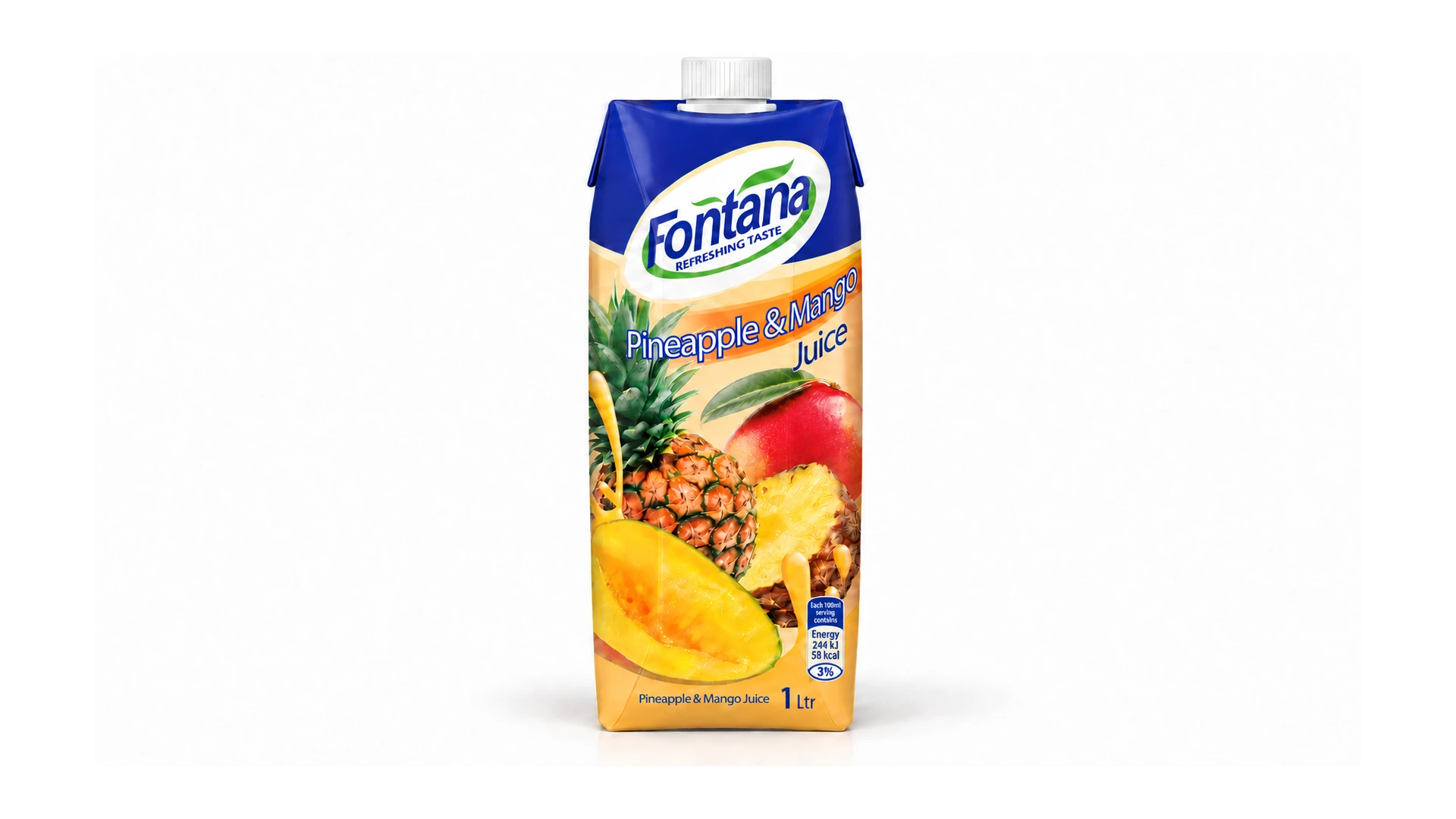 Fontana Pineapple Mango Juice 1 lt