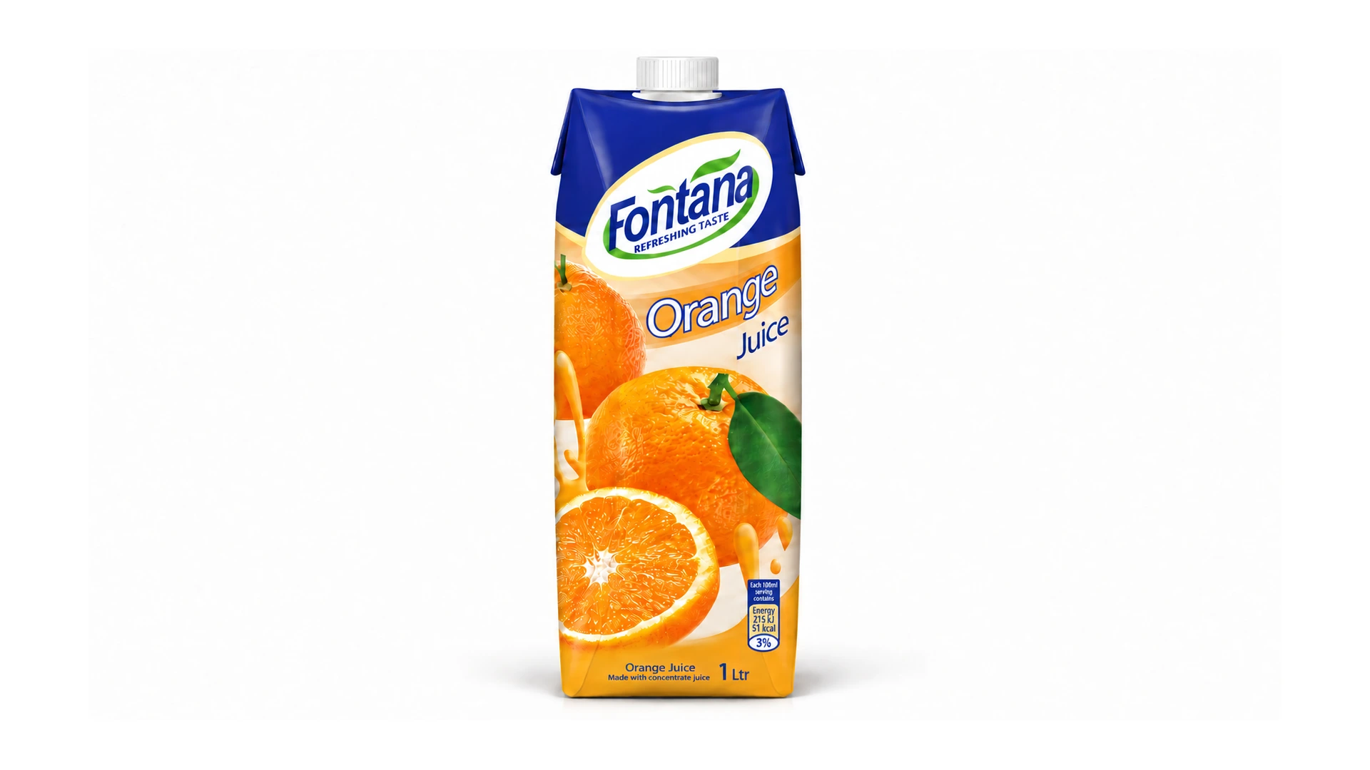 Fontana Orange Juice 1Lt