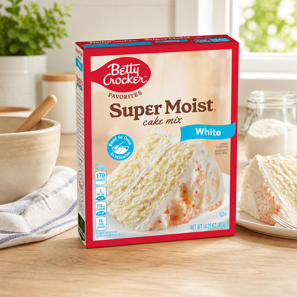 Betty Crocer White Cake Mix 403g