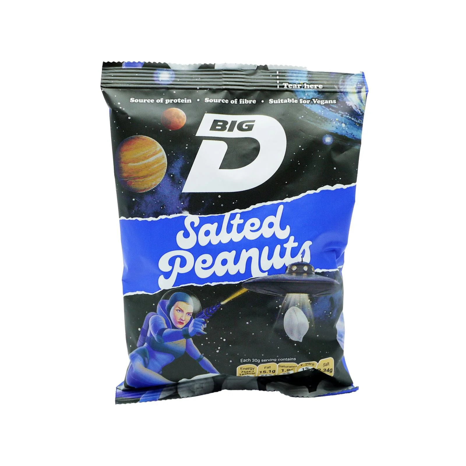 Big D Salted Peanuts (200g)