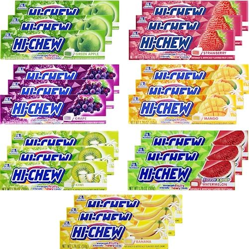 Hi Chew Sticks Chewy Fruit