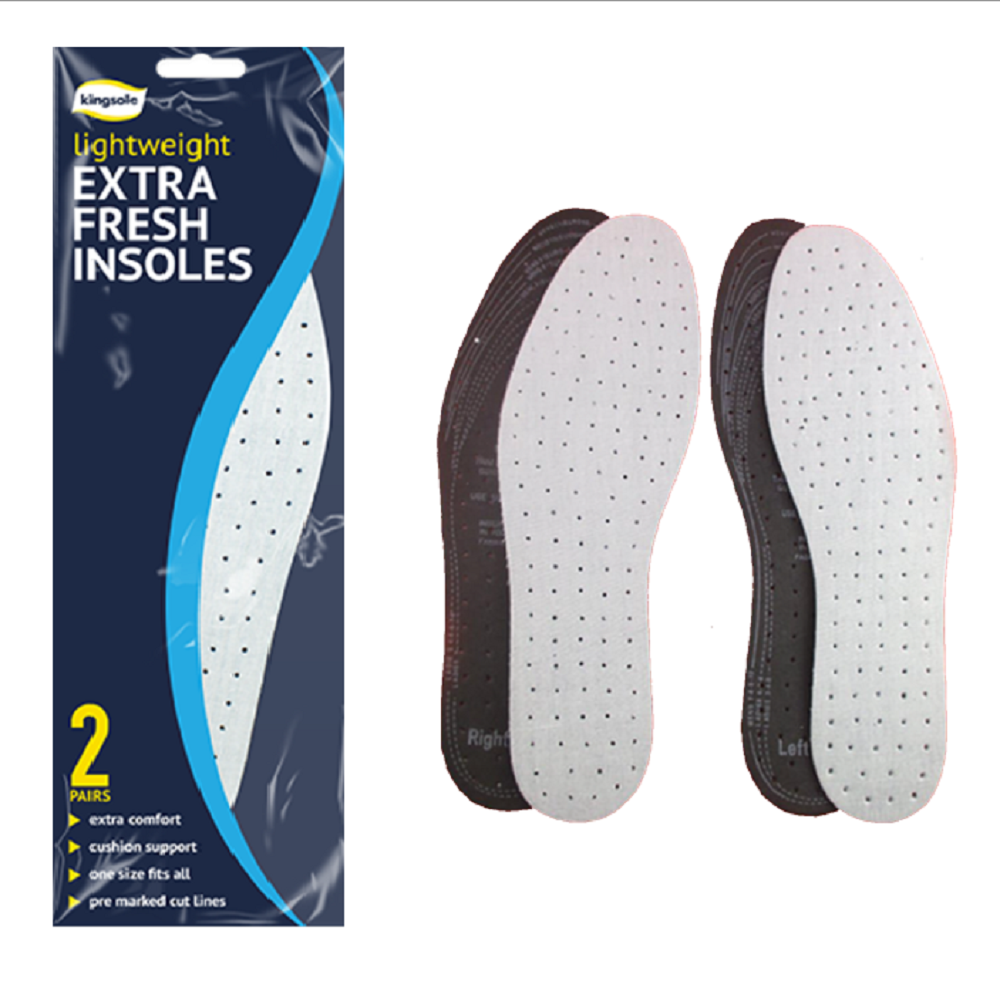 Kingsole 2 Pair Light Weight Extra Fresh Insoles