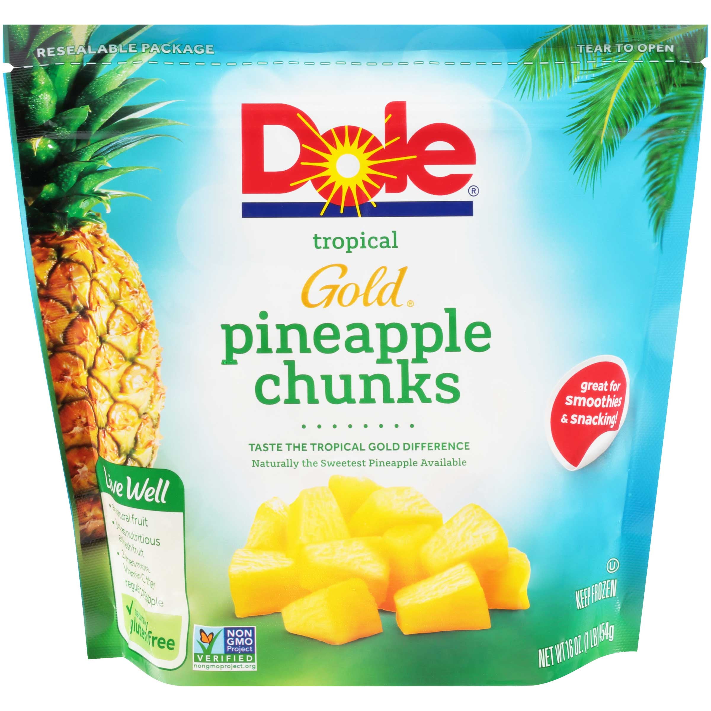 Dole Pineapple Chunks (1lb)