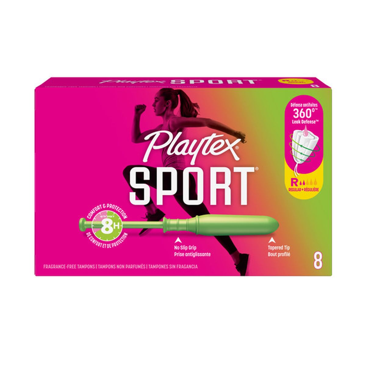Playtex Sporrt Tampons 8 Ct