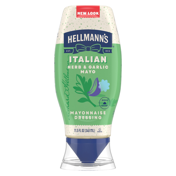 Hellmanns Italian Mayo Dressing 340ml