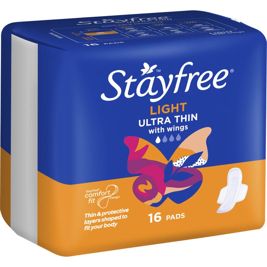 Stay Free Ultra Thin 16 Ct
