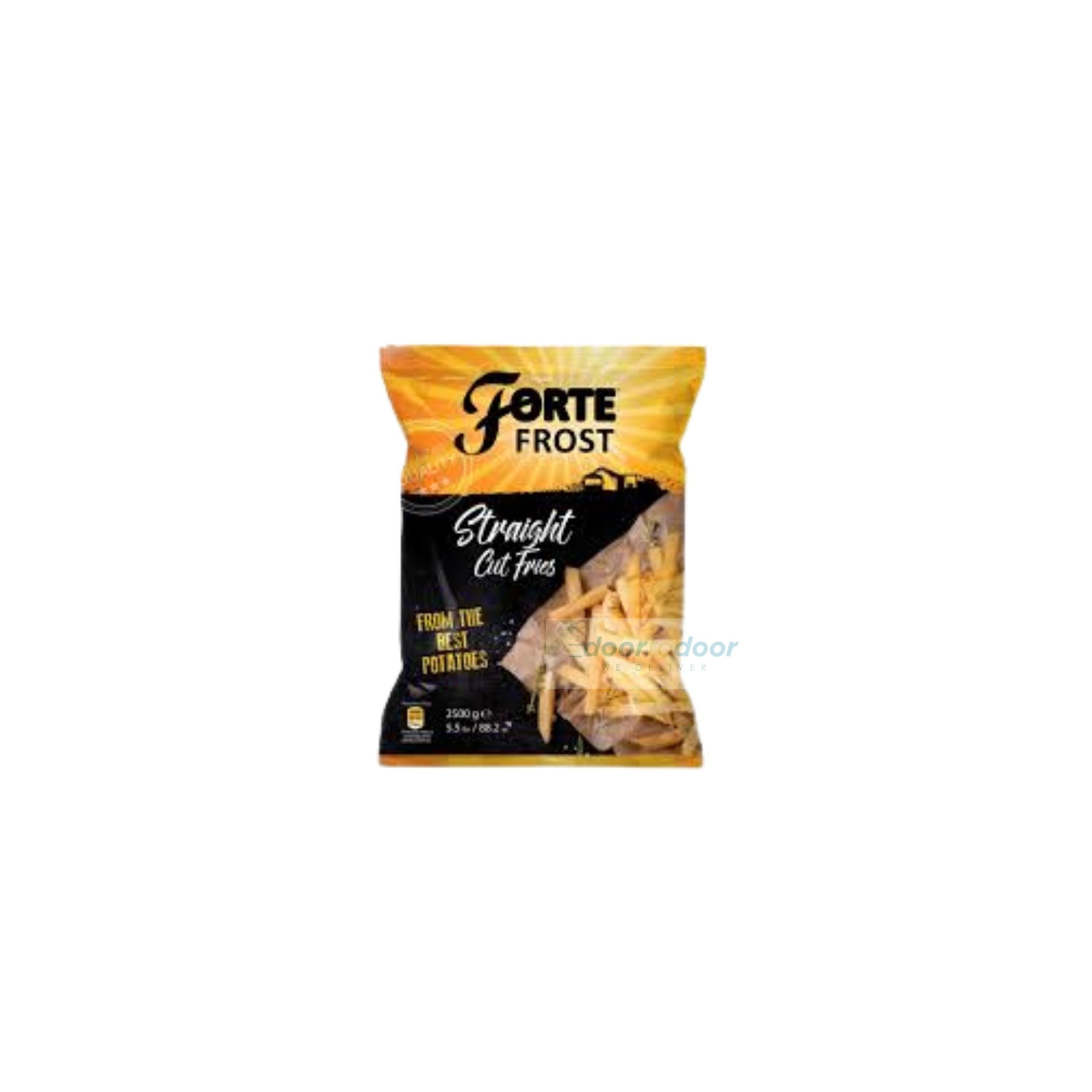 Forte Frost Straight Cut Fries (2.5kg)